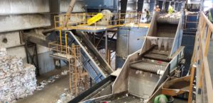 Texas Disposal Systems recycling sorting facility, Creedmoor, TX
