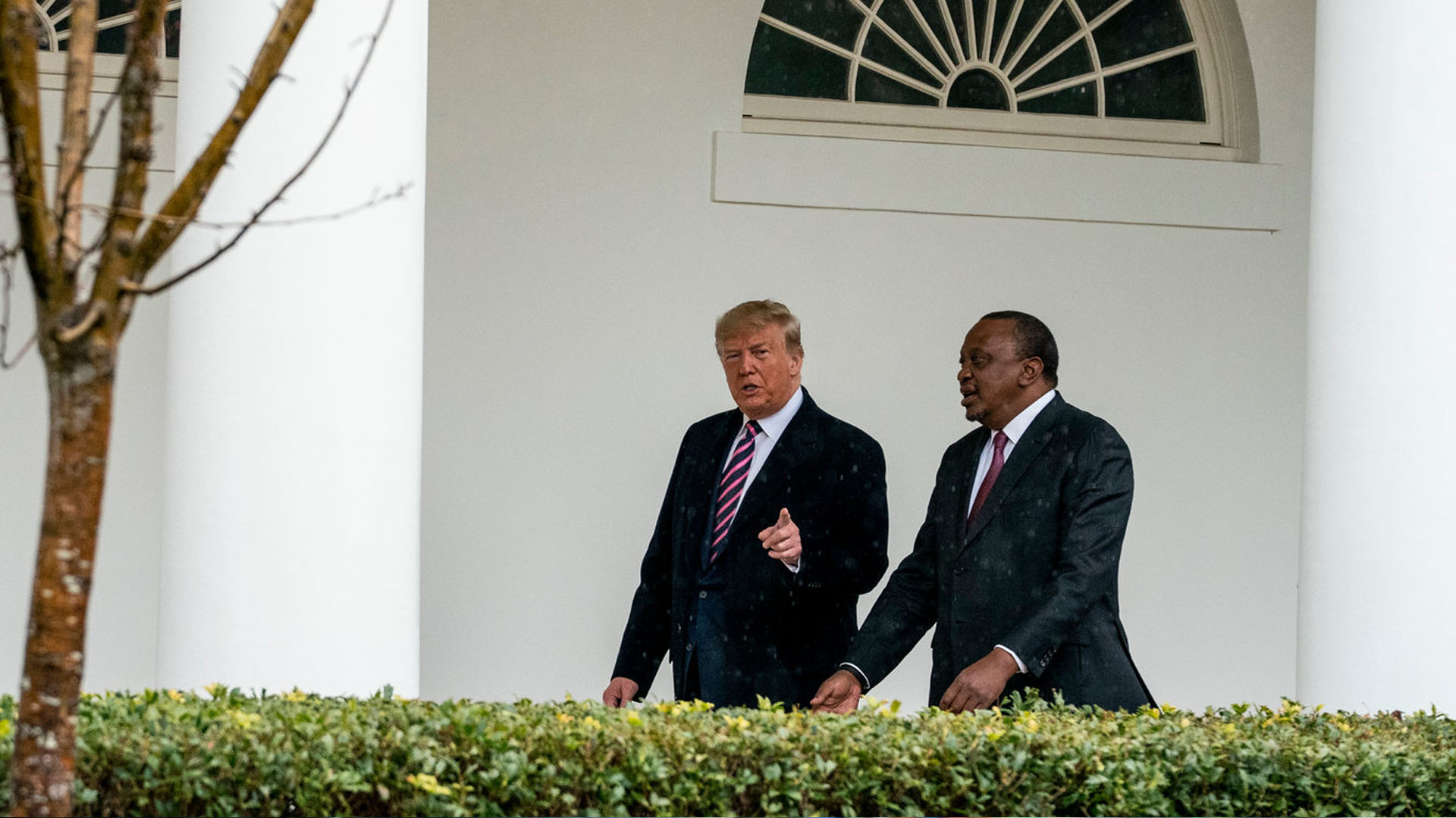President Trump and Kenyan President Kenyatta