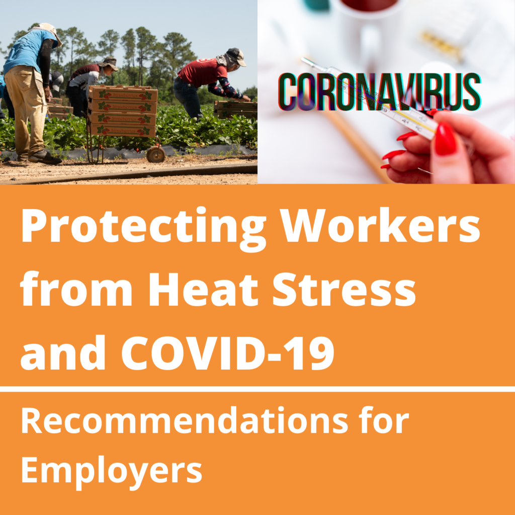 Protecting Workers from Heat Stress and COVID19 Public Citizen